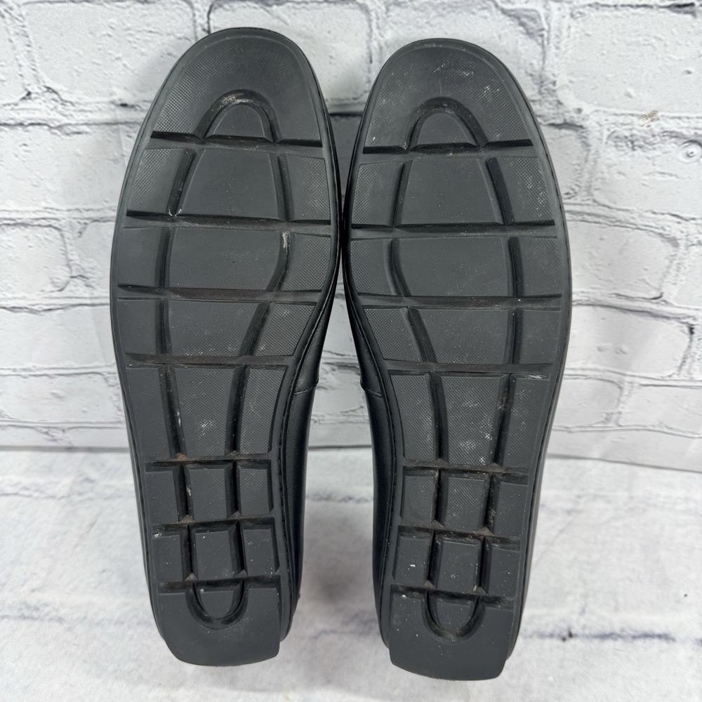 Coach Mens Mott Driver Sig FG2983 Black Slip On Casual Loafer Shoes Size 12D - Picture 9 of 12